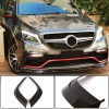Накладки на передній бампер (для GLE63 AMG, Карбон) для Mercedes GLE coupe C292 2015-2019 рр