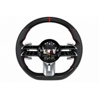 Руль AMG 2021-Style (Карбон, 3pin) для Mercedes GLE coupe C292 2015-2019 гг
