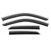 Ветровики с хромом Niken Luxury (4 шт) для Mercedes GLE/ML сlass W166