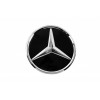 Передняя эмблема под стеклом, хром окантовка a0008880111 (для GLE) для Mercedes GLE/ML сlass W166