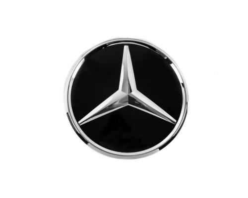 Передняя эмблема под стеклом, хром окантовка a0008880111 (для GLE) для Mercedes GLE/ML сlass W166