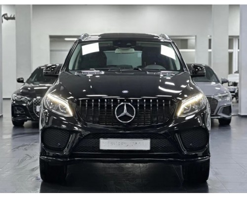 Передняя решетка GT Panamericana Черная (для GLE) для Mercedes GLE/ML class W166 2011-2018 гг