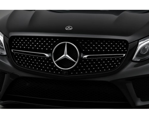 Тюнинг решетка Diamond Black (GLE) С местом под камеру для Mercedes GLE/ML class W166 2011-2018 гг
