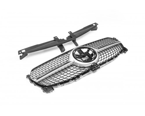 Передні грати (Diamond Silver) для Mercedes GLE W167 - 74620-11