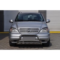 Mercedes ML W163 Кенгурятник (нерж.)