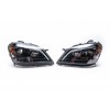 Передняя оптика (2 шт, темная) для Mercedes ML W164 - 62370-11