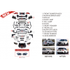 Комплект рестайлинга в GLE63 AMG для Mercedes ML W164