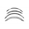Накладки на арки (4 шт, нерж) для Mercedes S-сlass W140 - 75119-11