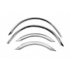 Накладки на арки (4 шт, нерж) для Mercedes S-сlass W220 - 80259-11