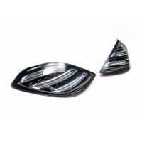 Задні ліхтарі Black edition (Тайвань, 2 шт) для Mercedes S-сlass W222