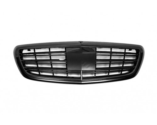 Решетка радиатора AMG Black Без NightVision для Mercedes S-сlass W222
