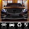 Накладка на передний бампер Lip (для S63 AMG 2014-2017, Карбон) для Mercedes S-class W222