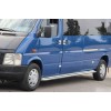 Боковые пороги Premium (2 шт., нерж.) Средняя база, d60 для Mercedes Sprinter 1995-2006 - 49570-11
