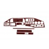 Mercedes Sprinter 1995-2006 (Tdi, 1995-2000) Накладки на панель (MERIC) Титан - 52551-11