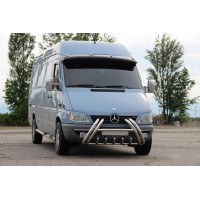 Кенгурятник WT01 (нерж.) для Mercedes Sprinter 1995-2006