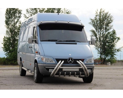 Кенгурятник WT01 (нерж.) для Mercedes Sprinter 1995-2006