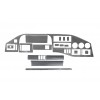 Mercedes Sprinter 1995-2006 (Tdi, 1995-2000) Накладки на панель (MERIC) Титан - 52551-11