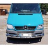 Передняя защита ST015-2 (нерж.) для Mercedes Sprinter 1995-2006