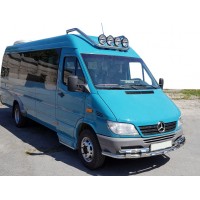 Передняя защита ST015-2 (нерж.) для Mercedes Sprinter 1995-2006