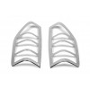 Накладки на стопы (2 шт, нерж.) OmsaLine - Итальянская нержавейка для Mercedes Sprinter 1995-2006 - 48653-11