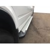 Боковые пороги Allmond Grey (2 шт., алюм.) Средняя база для Mercedes Sprinter 1995-2006 - 67923-11