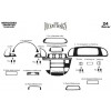 (CDI, 2000-2006) Накладки на панель (Meric) Алюміній для Mercedes Sprinter 1995-2006 - 52554-11