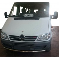 Передний ус ST008 (нерж.) для Mercedes Sprinter 1995-2006