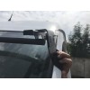 Козырек на лобовое стекло (черный глянец, 5мм) для Mercedes Sprinter 1995-2006 - 49698-11