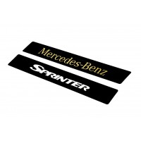 Наклейки на заднюю дверь (2 шт) для Mercedes Sprinter 1995-2006