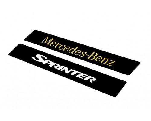 Наклейки на заднюю дверь (2 шт) для Mercedes Sprinter 1995-2006 - 80078-11