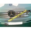 Накладки на решетку широкие (2002-2006, 6 частей, нерж) для Mercedes Sprinter 1995-2006 - 48638-11
