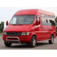 Кенгурятник WT008 (нерж.) для Mercedes Sprinter 1995-2006