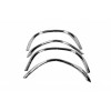 Накладки на арки (4 шт, нерж) для Mercedes Sprinter 1995-2006 - 68729-11