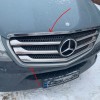 Обводка решетки (2013+, нерж) OmsaLine - Итальянская нержавейка для Mercedes Sprinter 2006-2018 - 65530-11