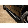 Боковые пороги Duru (2 шт., алюминий) Long/ExtraLong для Mercedes Sprinter 2006-2018 - 52861-11