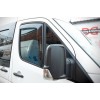 Ветровики вставные (полупрозрачные, 2 шт., Cagatay) для Mercedes Sprinter W906 2006-2018 гг