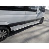Бічні пороги DOT-Line (2 шт., алюм.) Середня база для Mercedes Sprinter 2006-2018 - 64103-11