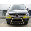 Кенгурятник WT003 (нерж.) 60мм, без напису для Mercedes Sprinter 2006-2018