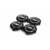 Колпачки на диски 60/55мм черные (4 шт) для Mercedes Sprinter 2006-2018 - 76804-11