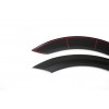 Накладки на арки широкие (4 шт, черные) для Mercedes Sprinter 2006-2018 - 51404-11