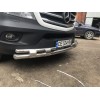 Передня нижня дуга Shark (нерж.) 2006-2013 для Mercedes Sprinter 2006-2018 - 56845-11
