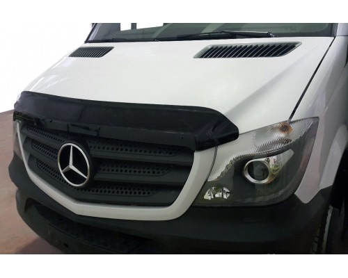 Дефлектор капота 2013-2021 (V2, EuroCap) для Mercedes Sprinter 2006-2018 - 63475-11