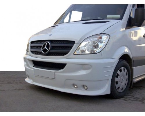 Передній бампер 4 фари (2006-2013) для Mercedes Sprinter 2006-2018 - 49025-11