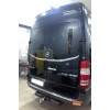 Кромка заднего стекла Carmos (2 шт, нерж) для Mercedes Sprinter W906 2006-2018 гг