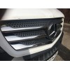 Накладки на решітку (2013+, нерж.) OmsaLine - Італійська нержавіюча сталь для Mercedes Sprinter 2006-2018 - 50076-11