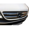Накладки на решетку (2006-2013, нерж) OmsaLine - Итальянская нержавейка для Mercedes Sprinter 2006-2018 - 48656-11