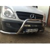 Кенгурятник з вусами WT003-Plus (нерж.) для Mercedes Sprinter 2006-2018