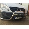 Кенгурятник з вусами WT003-Plus (нерж.) для Mercedes Sprinter 2006-2018