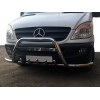 Кенгурятник з вусами WT003-Plus (нерж.) для Mercedes Sprinter 2006-2018