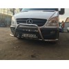 Кенгурятник з вусами WT003-Plus (нерж.) для Mercedes Sprinter 2006-2018